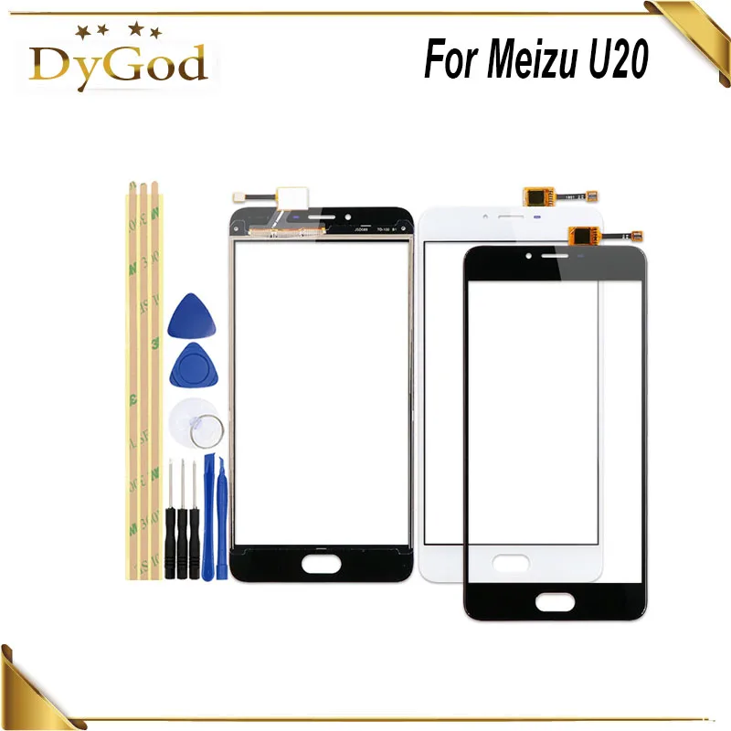 DyGod 5 дюймов Высокое качество для Meizu U20 сенсорный экран стеклянная панель