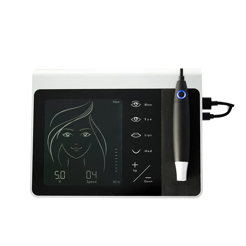 OEM логотип Black/gold charme princess цифровой Перманентный набор для макияжа тату бровей губ