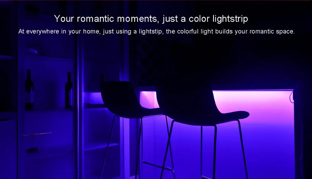 Xiaomi Yeelight оригинальная умная светодиодная подсветка RGB световая полоса плюс WiFi Пульт дистанционного управления 16 миллионов цветов Гибкая интеллектуальная Scen Прямая поставка