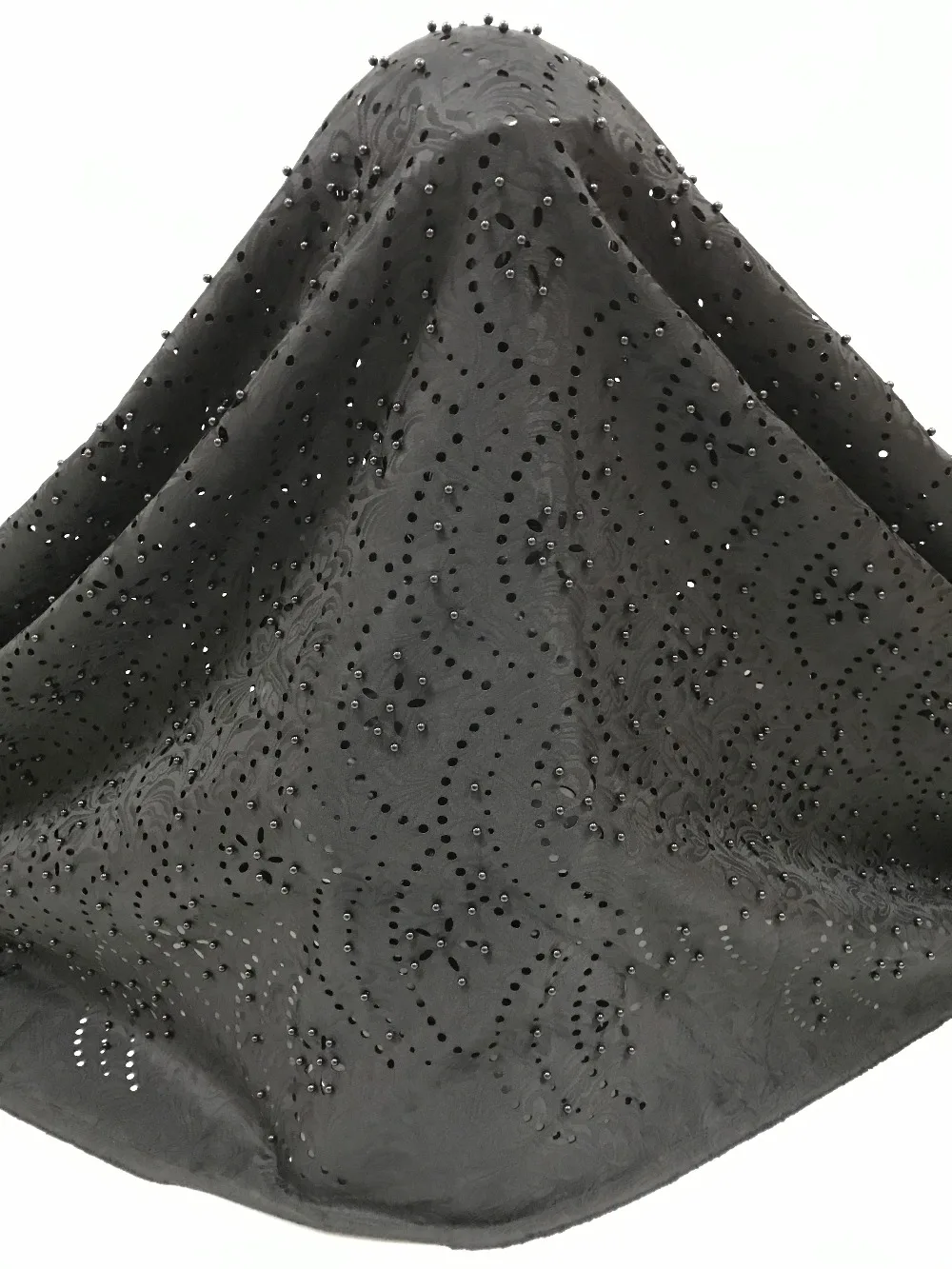 Latest African Swiss Laser Cutting Lace Fabric With Beads And latest High Quality Bridal French lace | Дом и сад