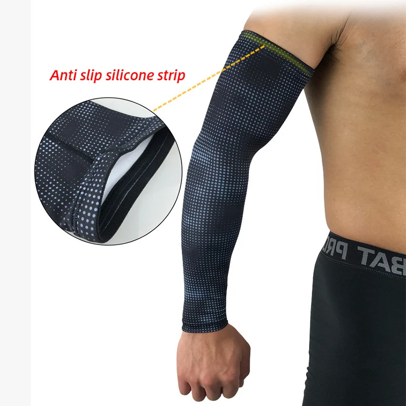 

2 Pcs/lot UV Sun Protection Breathable Cycling Arm Sleeve Running Bicycle Cuff Cover Protect MTB Bike Outdoor Sport Arm Warmers