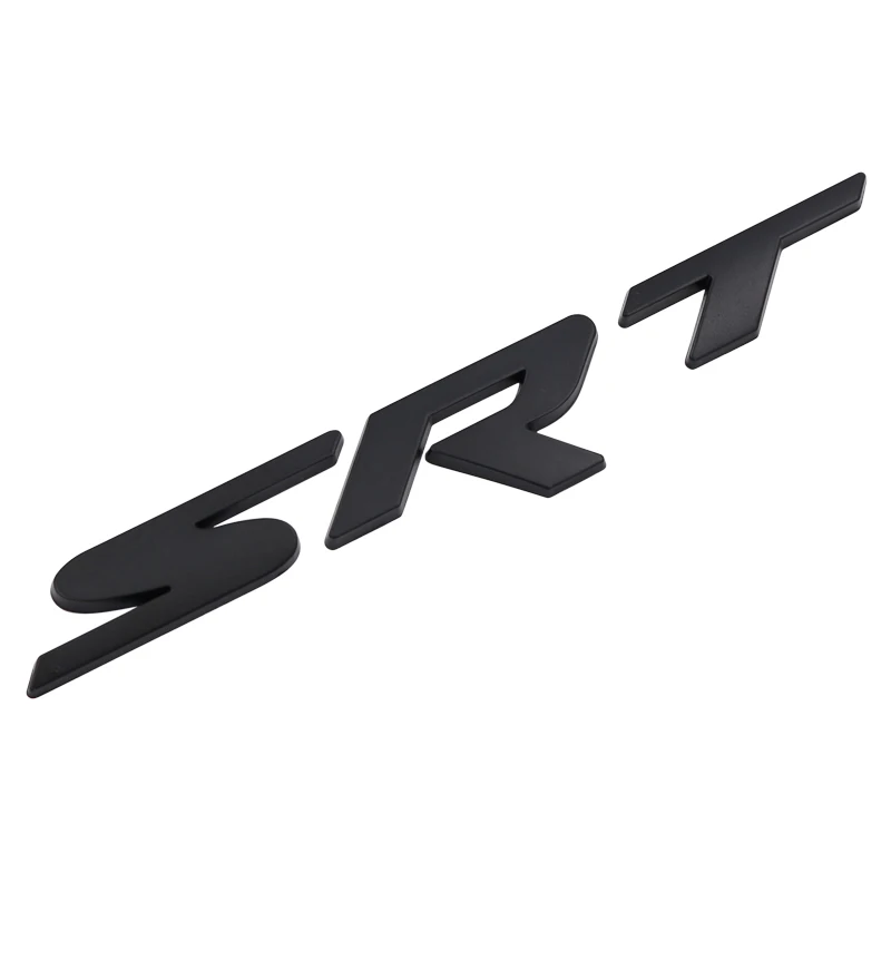 1 шт. 3D металлическая наклейка srt эмблема на задний багажник для Chrysler Aspen Crossfire для Dodge Jeep Cherokee Wrangler автомобильный Стайлинг