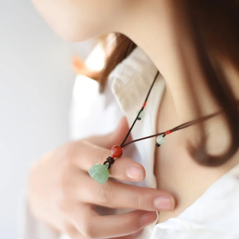 Модное винтажное ожерелье для женщин ювелирные изделия из авантюрина новое