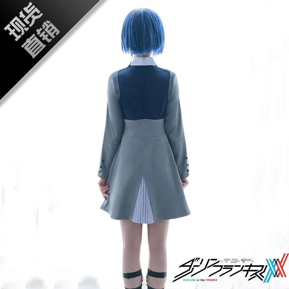 Костюм для косплея DARLING in the FRANXX ICHIGO 015 универсальный костюм с юбкой одежда из