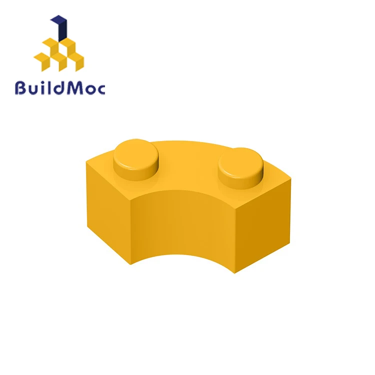 BuildMOC 85080 3063 2x2 изогнутый кирпич Technic changeuver Catch для строительных блоков запчасти DIY развивающие творческие подарочные игрушки