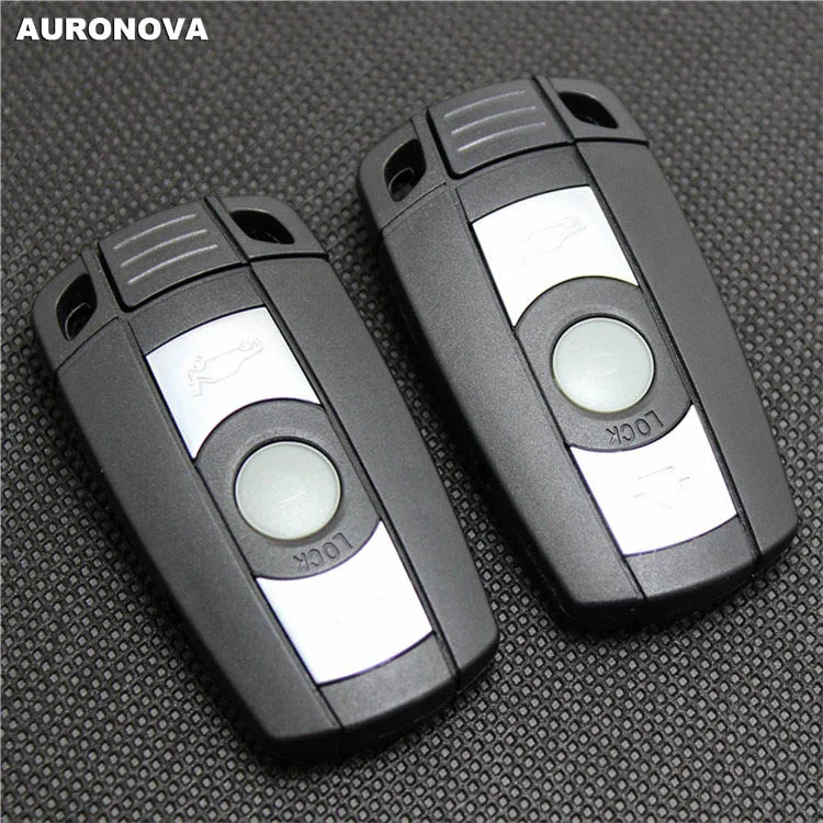 Auronова Новый смарт-ключ оболочки для BMW 320 316 328 325 525 523 3 серии 5 ключ кнопки чехол