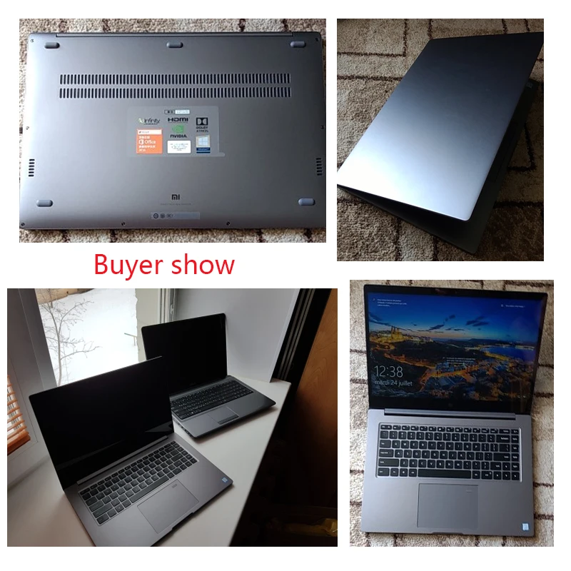 Оригинальный Xiaomi mi ноутбук Air Pro 15 6 ''Intel Core i5 8250U cpu Nvidia GeForce MX150 8 Гб 256 ГБ SSD Xiao с