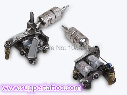 Beginner Tattoo Kit 2 Machine Guns 54 color Ink Power Tips Needles Supply | Красота и здоровье