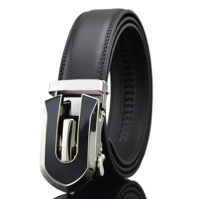 

2017 New Men Belt For Jeans Luxury Belt Real Cowskin Leather Automatic Buckle Belt Strap Mens Designer Belts military belt Q209
