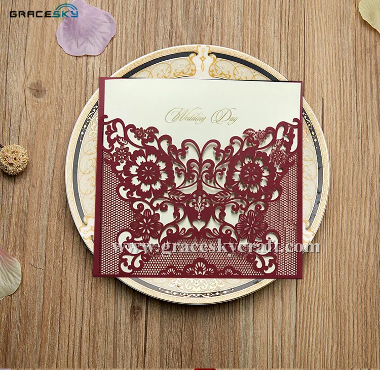 50 шт. Бесплатная доставка Лазерная резка горячая Распродажа европейские цветы