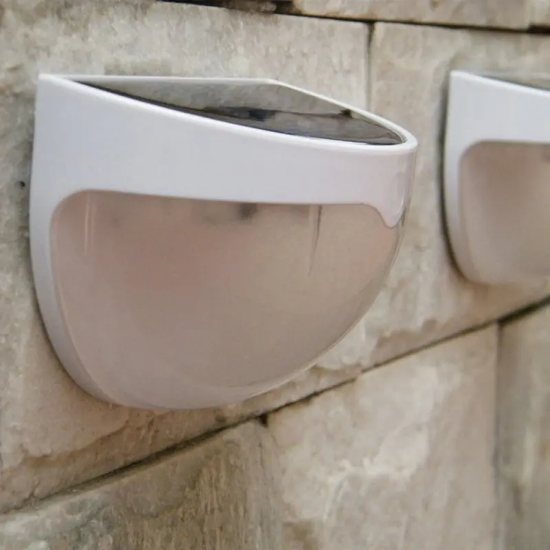 Светодиодная панель на солнечной батарее 6 светодиосветодиодный с датчиком