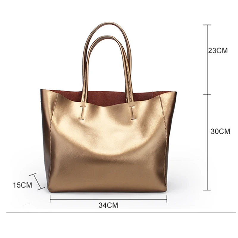 2019 new leather handbags simple fashion large capacity mother bag shoulder female cowhide | Багаж и сумки