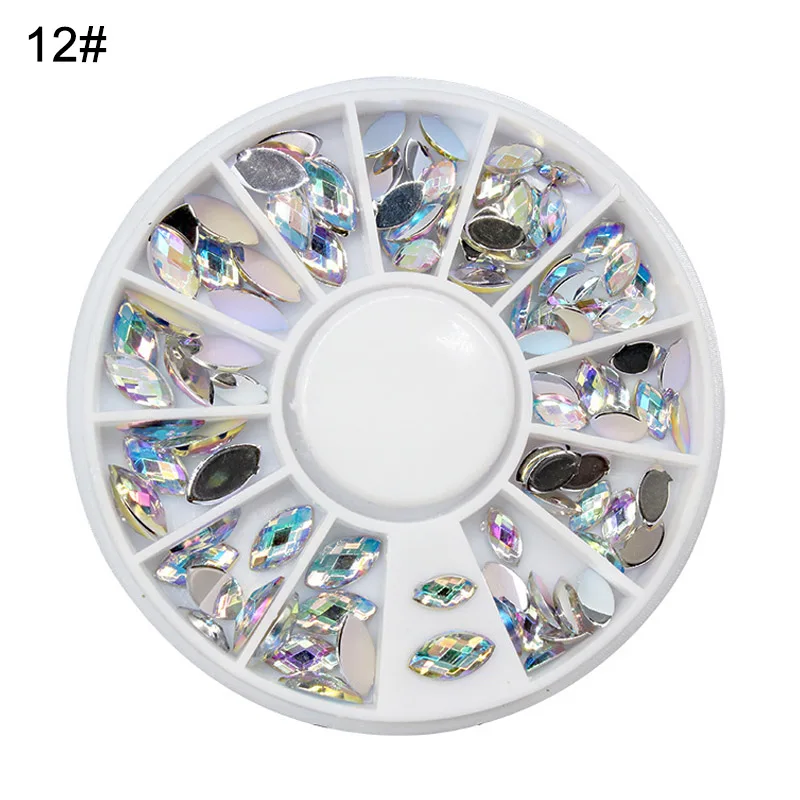 Горячее 3D украшение для ногтей красочные милые кончики украшения Маникюрный