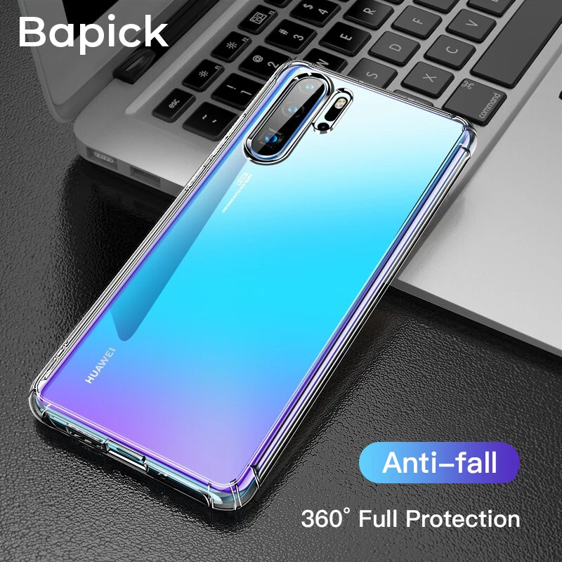 Прозрачный чехол для телефона Bapick из ТПУ huawei P20 P30 Lite Pro mate 20 y6 Y9 2019 nova 3 3i защитный |