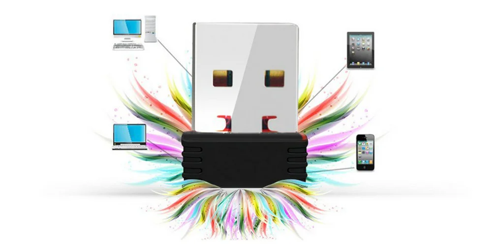 150 адаптер Mbps сетевая карта мини Wi-Fi антенна с USB беспроводной портативный Wi-Fi приемник и передатчик мягкий AP