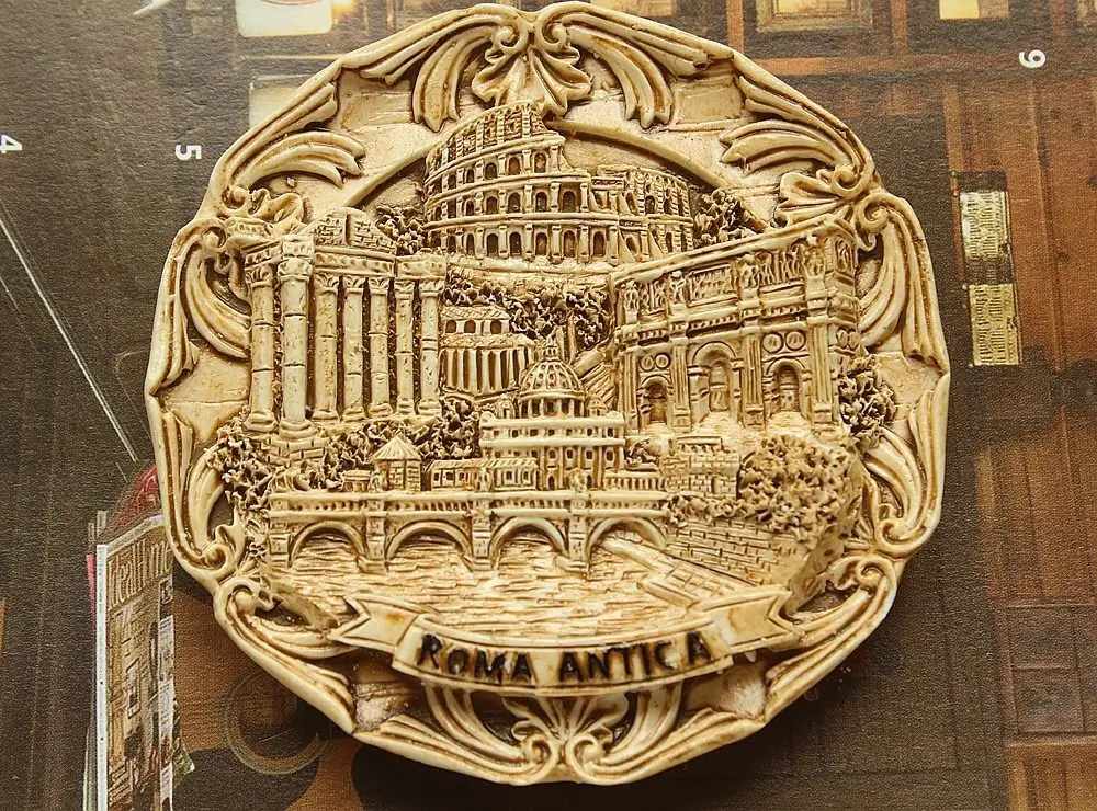 Италия Roma Antica туристический сувенир для путешествий 3D магнит на холодильник
