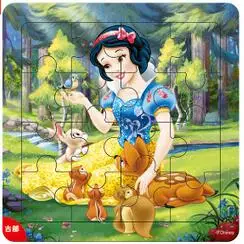 Infant Puzzle Дисней Замороженные Микки Минни Маус Русалка София Пух медведь печатных головоломка обучения интересные деревянные игрушки для детей - Цвет: Infant Puzzle
