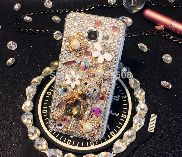 For Huawei Y6 Pro Handmade Luxury Rhinestone phone cases Crystal cover |