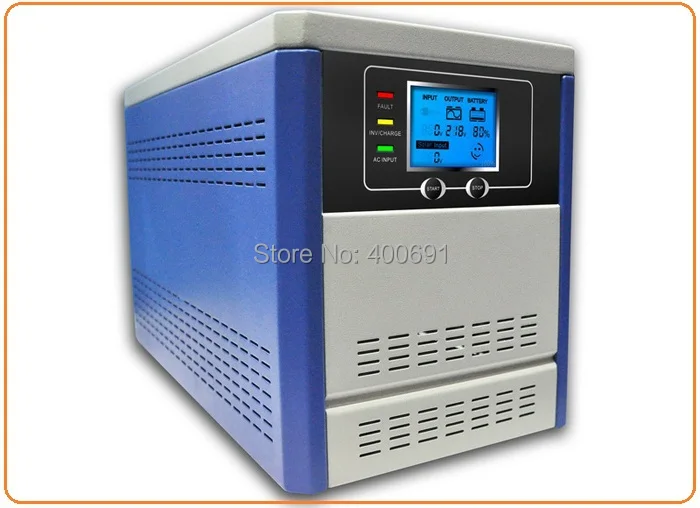 Гибридный контроллер инвертор для автономной системы солнечной энергии 1000 Вт 24 В