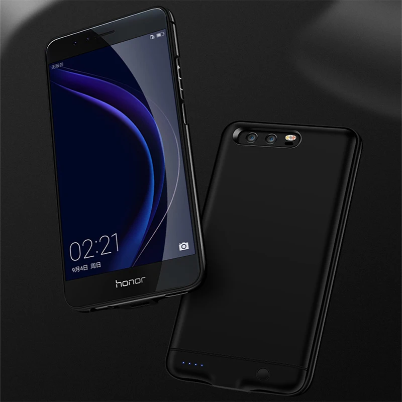 Чехол для аккумулятора Huawei Honor 8 6000 мАч запасное зарядное устройство чехол блок