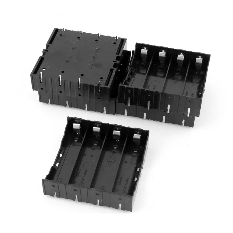 5 шт. литий ионная батарея DIY пластиковый чехол держатель для 4x3 7 V 18650 батареи| |