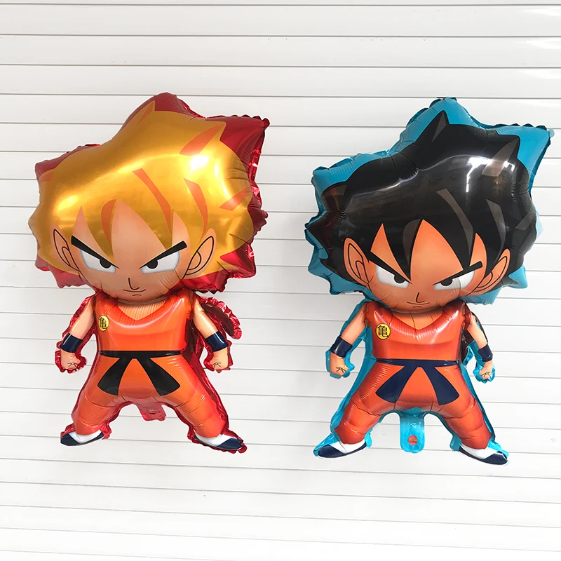20PC 7 Dragon Ball story Goku воздушный шар надувной фольги с днем рождения украшения для