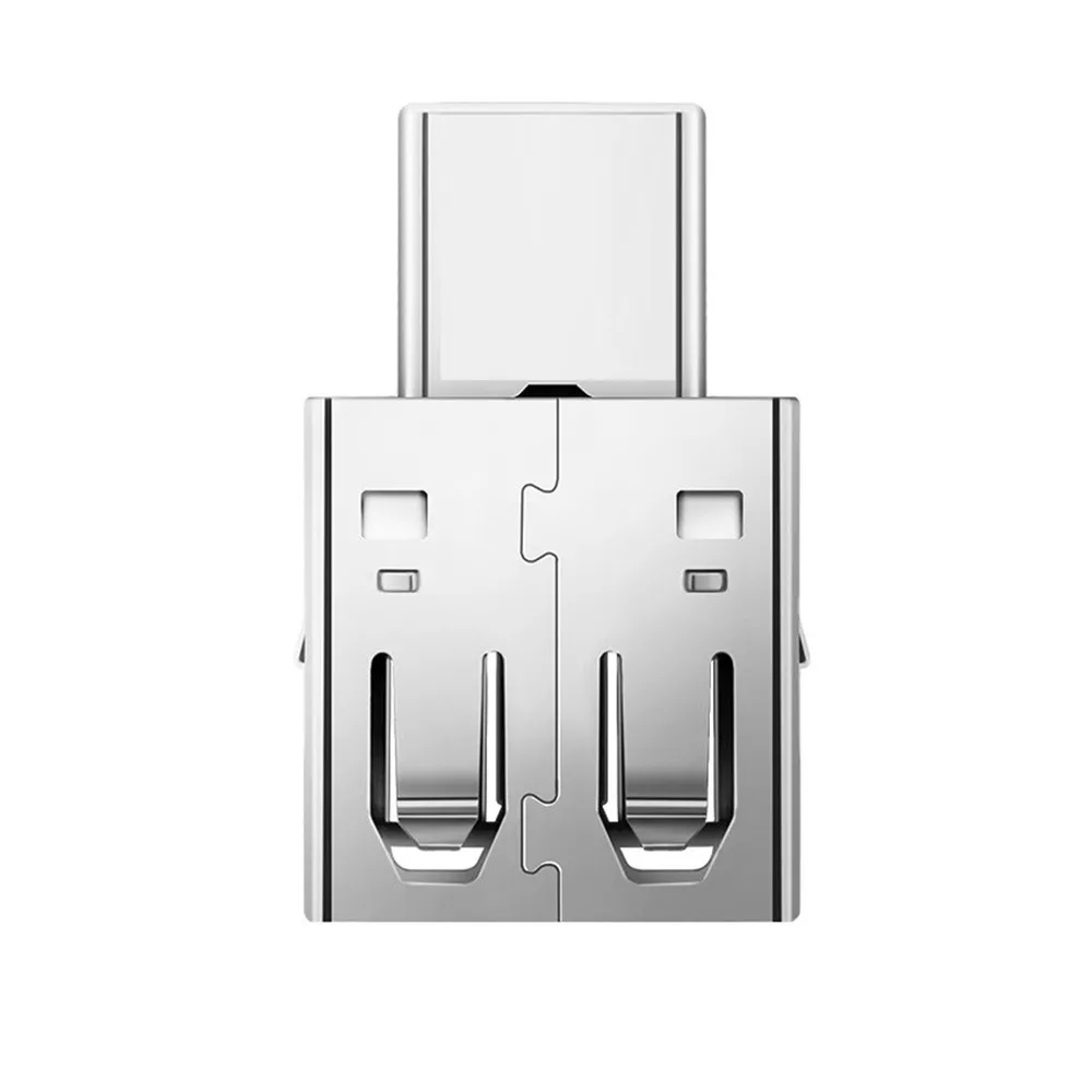 Из Металла Тип C USB-C мужчин и женщин USB3.0 Адаптер конвертера OTG для samsung Note9 зарядного устройства передачи данных OTG адаптер 56