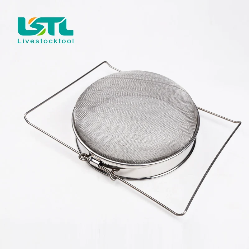 Двухслойное ситечко для меда из нержавеющей стали фильтрация пчелиный мед