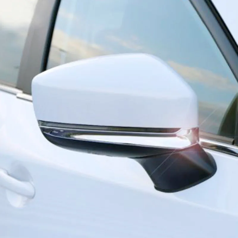 

ABS Chrome For Mazda CX-8 CX8 2017 2018 2019 Car Styling Accessories Rearview Mirror Decoration Strip Cover Trim