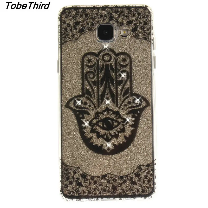 Для Samsung A3 2016 чехол красочным узором Мягкий ТПУ горный хрусталь Bling Телефон для