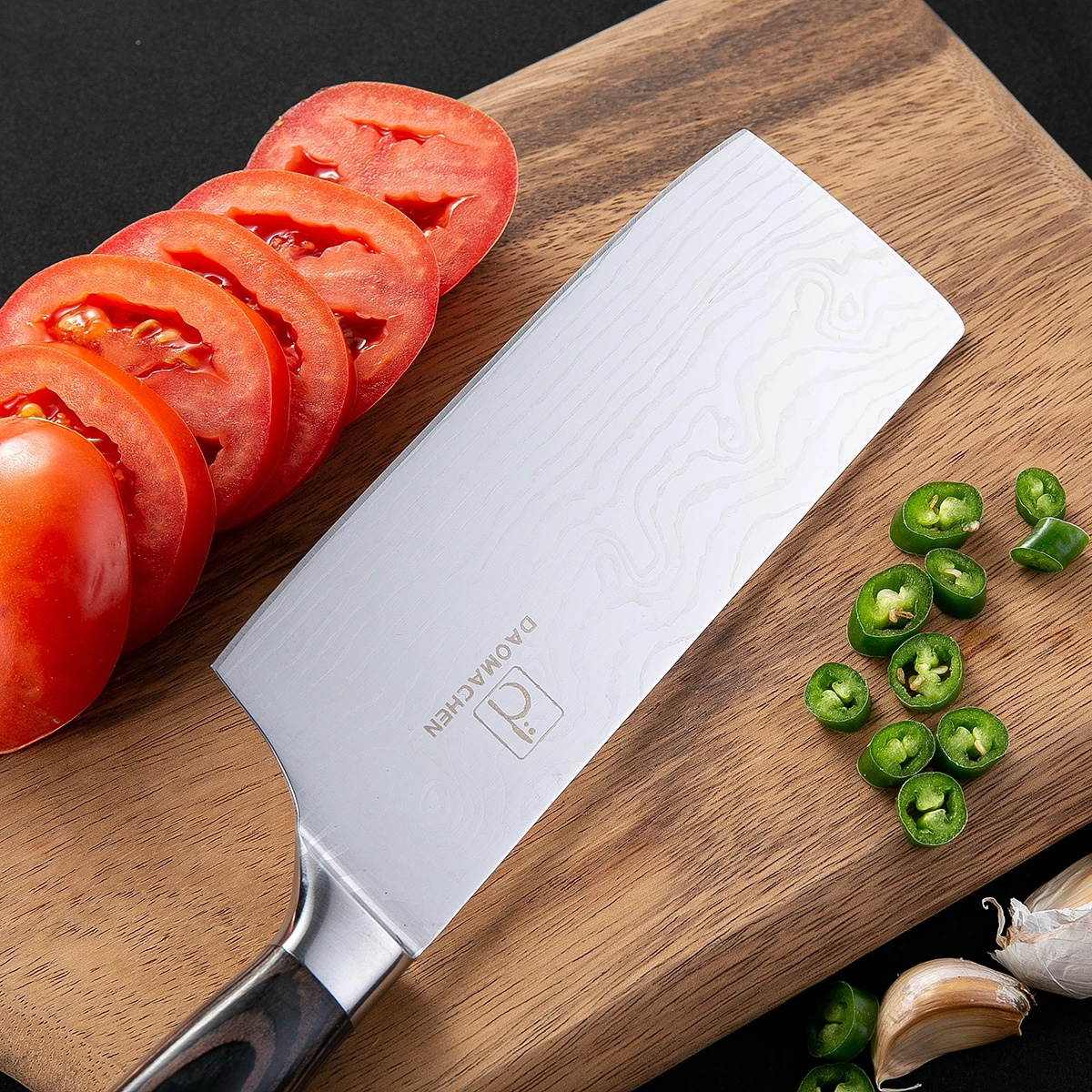 DAOMACHEN кухонный нож из нержавеющей стали для измельчения мяса с антипригарным