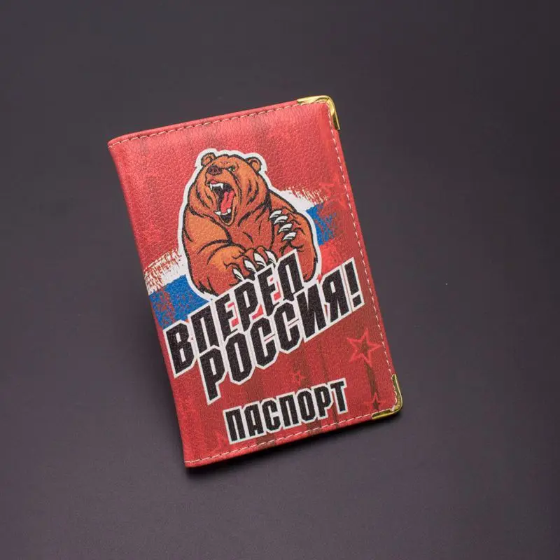 5 Новинка, мультяшный Кот, держатель для карт, животное, русский паспорт, обложки для женщин, для путешествий, Обложка для паспорта, Capa do passaporte - Цвет: 5