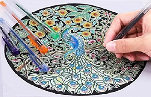 100 цветов высокое качество нейтральная ручка для рисования хобби Тайный сад