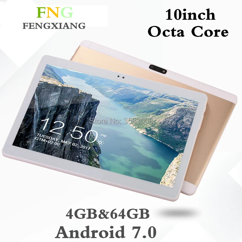 Бесплатная доставка 10 1 дюймов планшетный ПК Ocat Core 4 Гб ОЗУ 64 ПЗУ Android 6 0 планшеты шт
