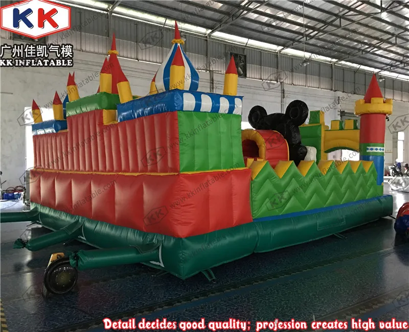 CE 8x6m коммерческий Мультфильм рай надувной батут замок для детей|bouncer castle|inflatable