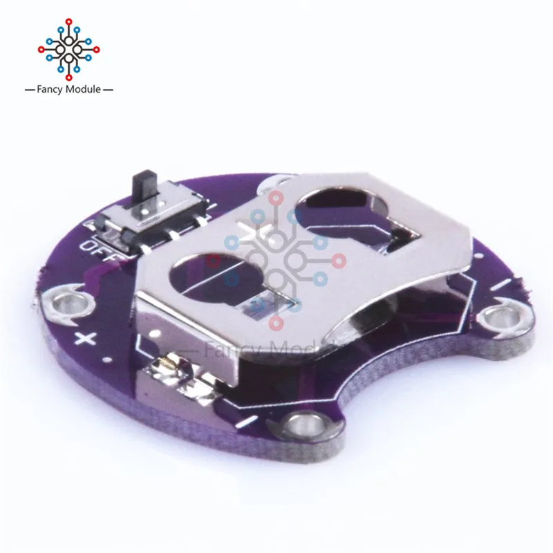 2 шт. для Arduino LilyPad держатель батареи монет CR2032 модуль крепления небольшой