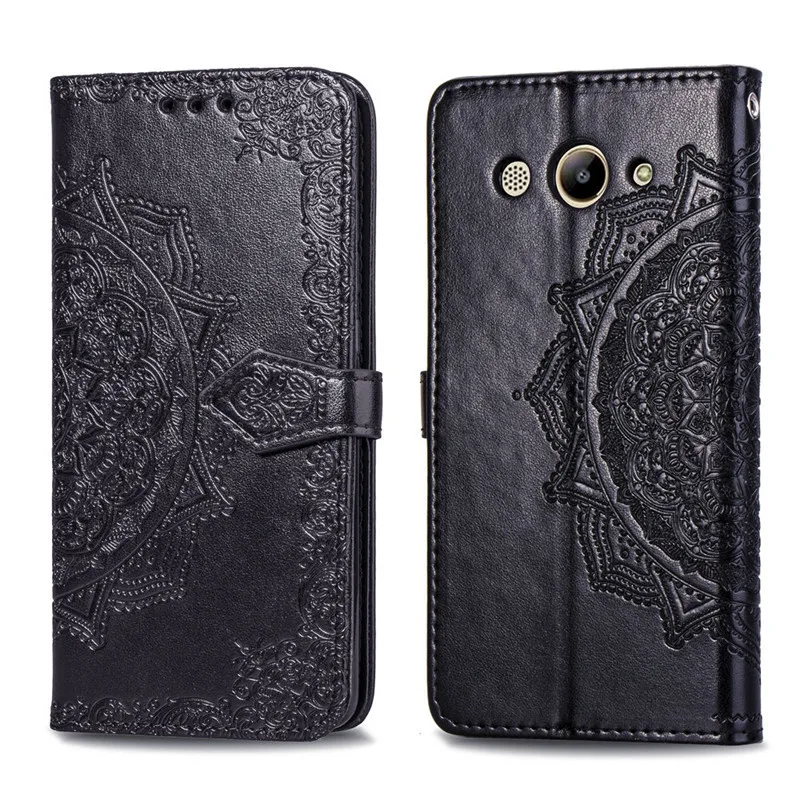 Для huawei Y3 чехол Роскошный кожаный флип-чехол для телефона для huawei Y3 CRO-L22 CRO-L02 CRO-L03 книга Стиль Стенд Кожаный чехол Чехол
