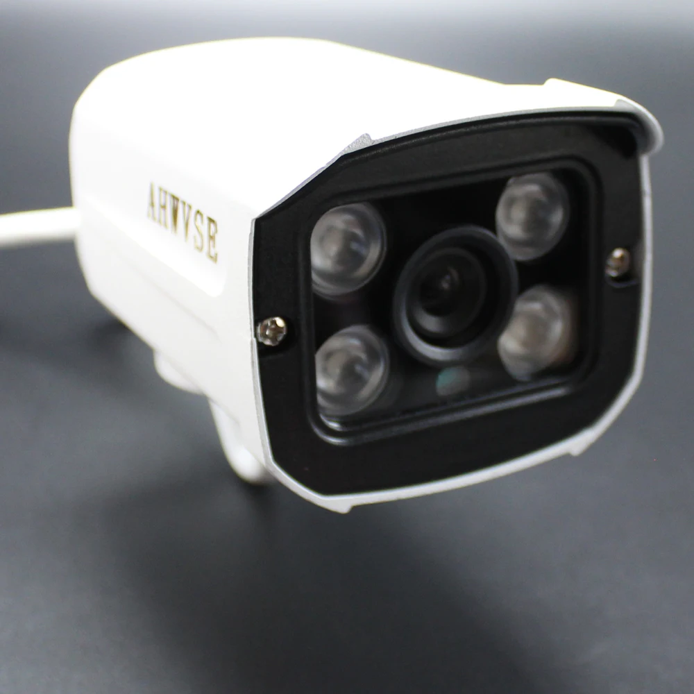 Ip-камера PoE 1080P H.265/H.264 HD, уличная Водонепроницаемая инфракрасная камера ночного видения, охранное видеонаблюдение NVSIP APP