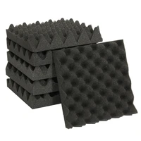 25x25x5cm sound insulation foam egg crate studio acoustic foam sound insulation treatment egg profile wedge