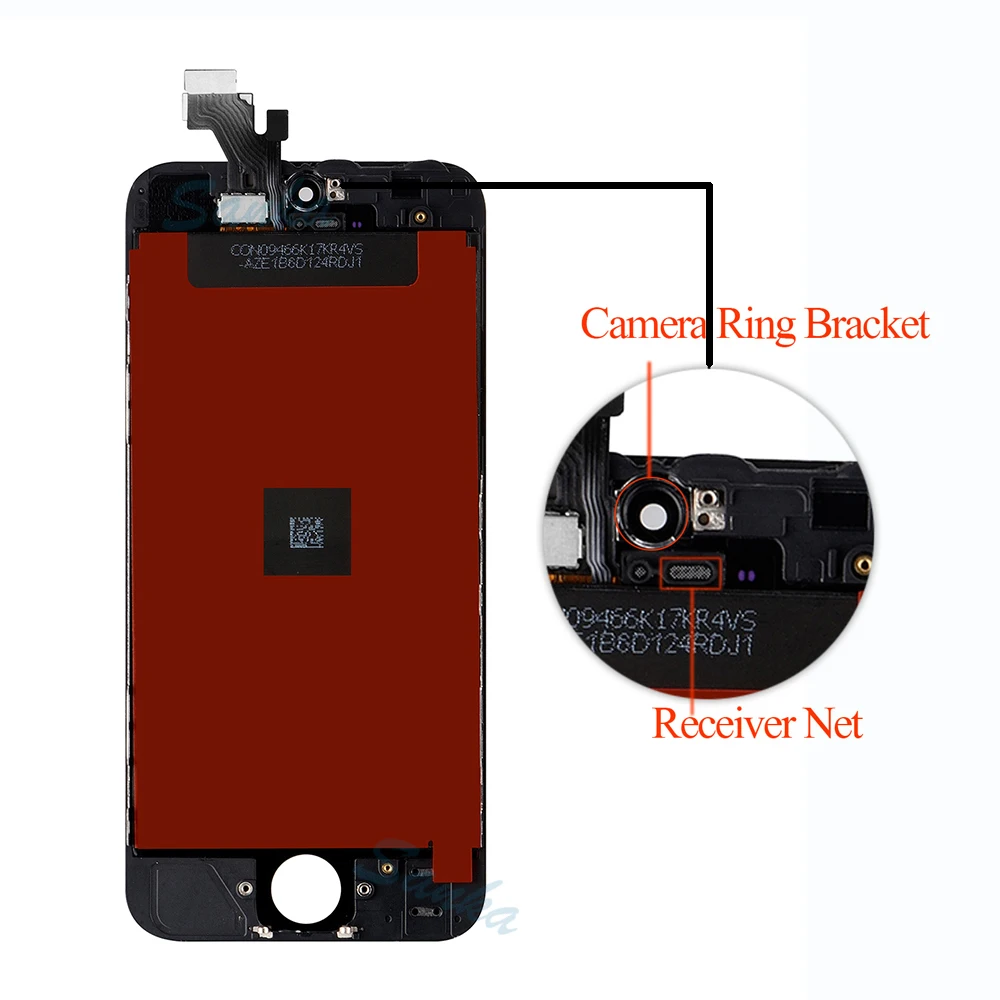 AAA + качественный ЖК дисплей для iPhone 5 5S 5C SE 5SE сенсорный экран в сборе Бесплатная