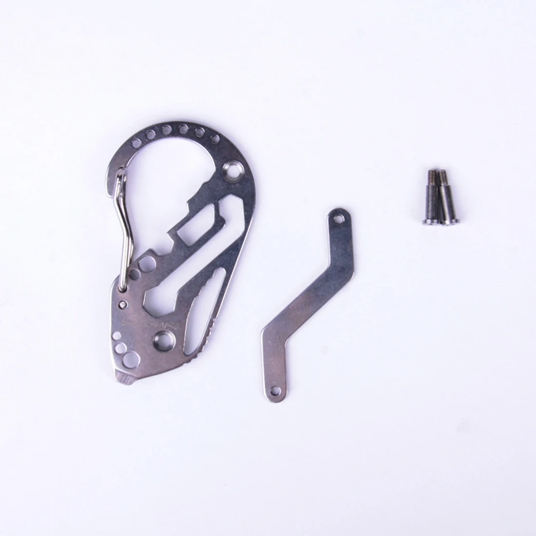 

Stainless Steel Keychain Portable Key Chain Buckle Tool Multifunctional Fast Hook Tool Guard Key Holder