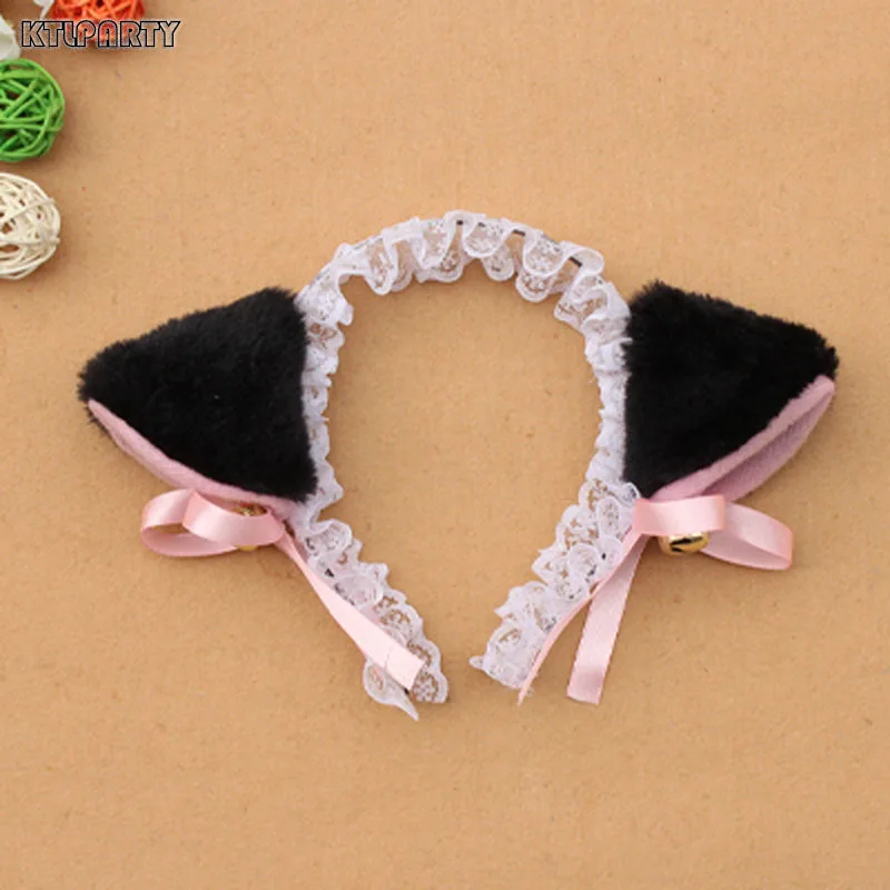 Вечерние повязки на голову с кошачьими ушками для костюмированной вечеринки