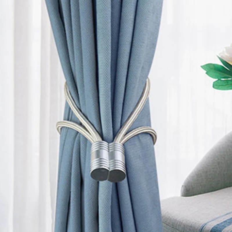 1 шт. пряжки для занавесок Европейский стиль магнит занавески сплошной цвет Tieback