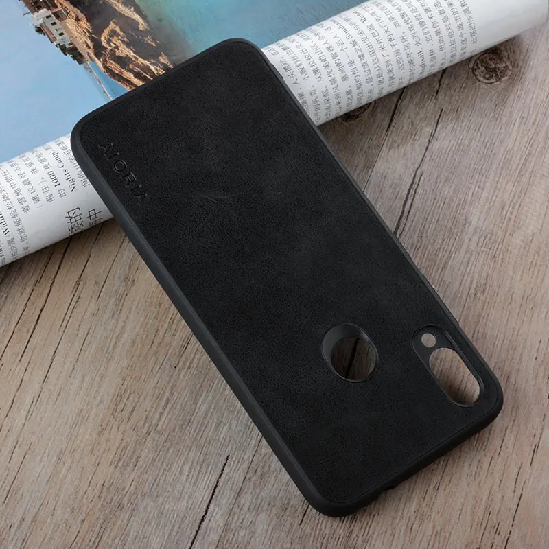 Для Xiaomi Redmi Note 7 чехол Роскошный винтажный кожаный чехол для телефона чехол для xiaomi redmi note 7 pro funda бизнес coque capa