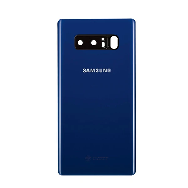 Blue samsung Задняя крышка батареи стеклянный корпус для SAMAUNG Note8 Note 8 N9500 N9508 Note 8 N950F Телефон задняя крышка батареи - Цвет: Blue