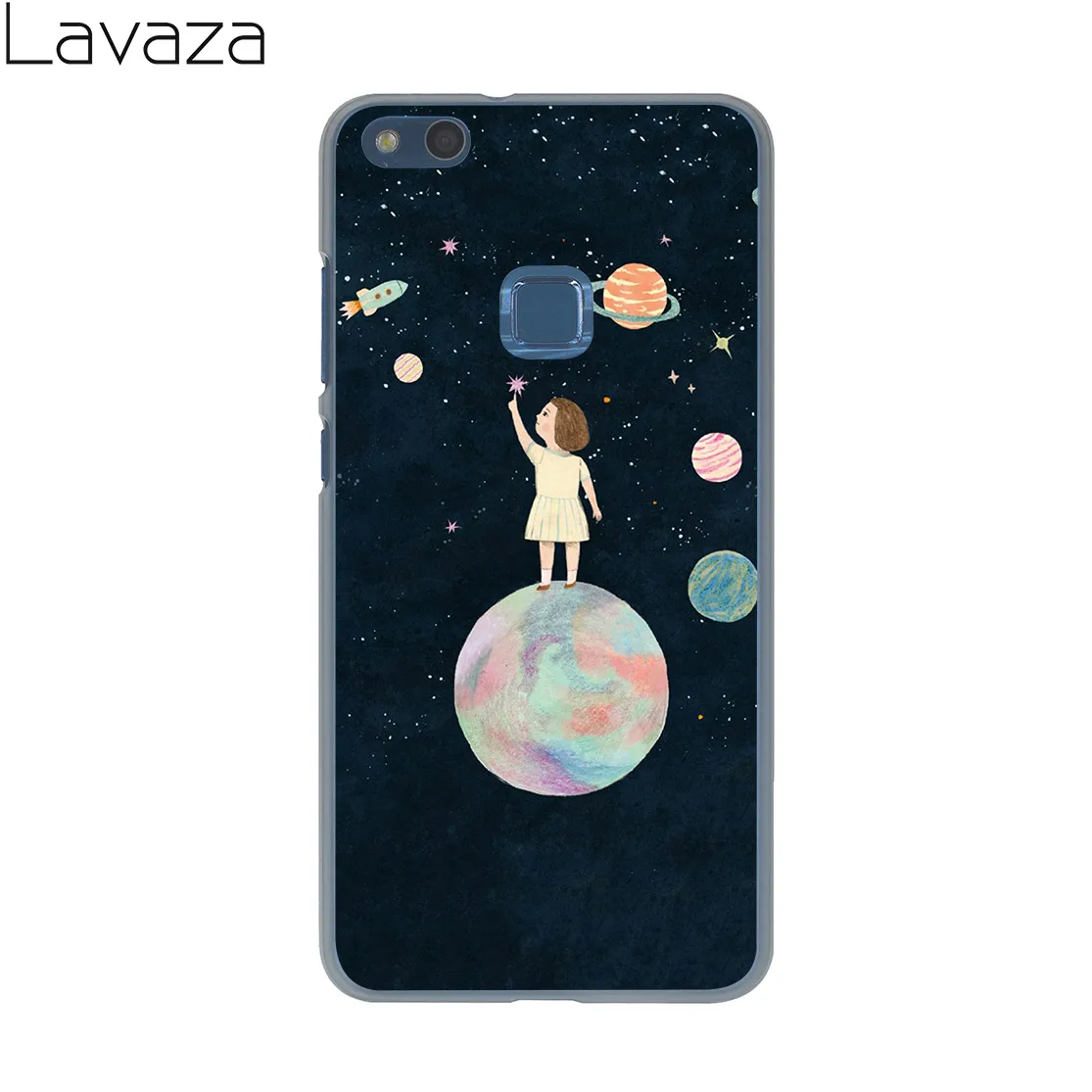 Чехол Lavaza с изображением звезд Луны корабля астронавта кота для Huawei P30 P20 Pro P9 P10 Plus
