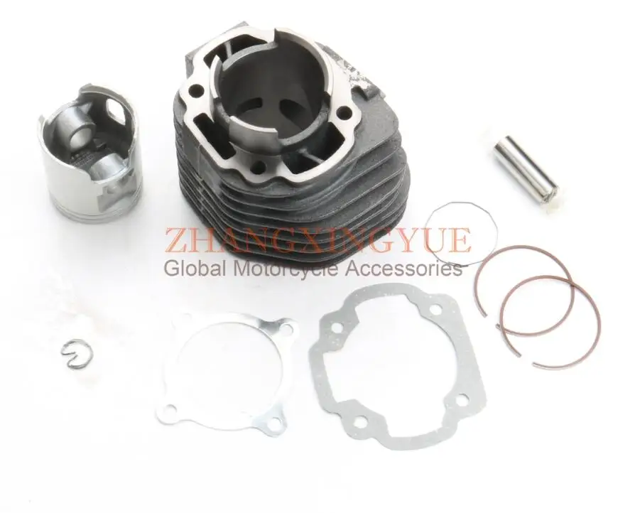 Cylinder kit 52 мм комплект цилиндров и крышка коленчатого вала и поршневой комплект и прокладка для Yamaha BWS ZUMA 100 AEROX Nitro Booster100 YA/YW100 14 мм - Цвет: Cylinder kit