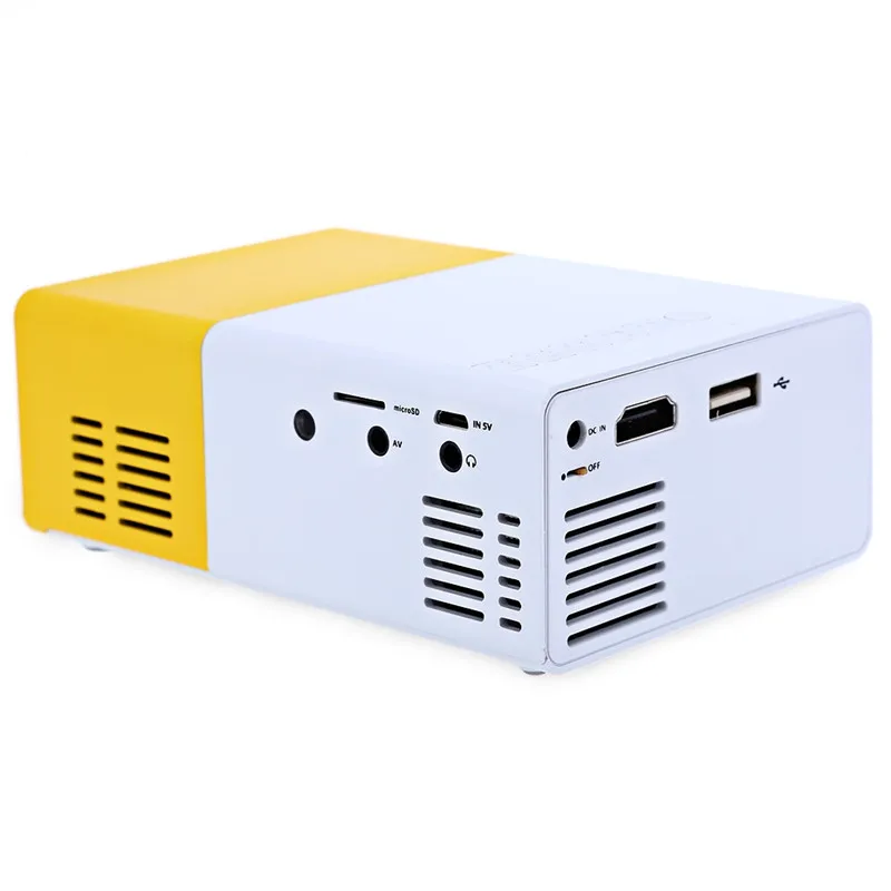 Портативный светодиодный мини видеорегистратор Sound Charm YG300 с портами HDMI USB TF