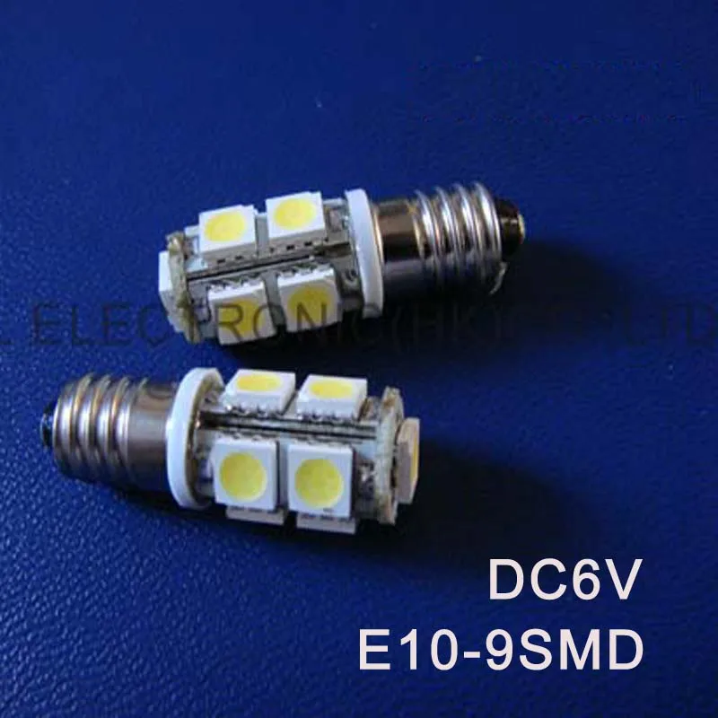 

High quality DC6.3V 6V E10 Led Warning Signal,Indicating Lamp,Pilot lamp,Instrument Light,pinballs Bulb free shipping 20pcs/lot