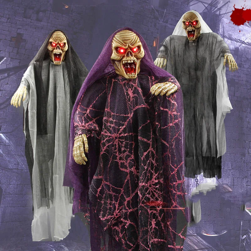 Хэллоуин свойства электрического световой весело анимированные говоря ведьмы